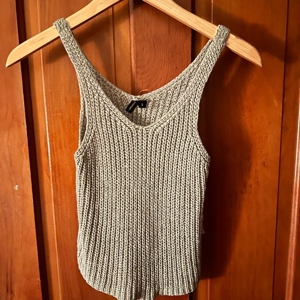 crochet sweater tank